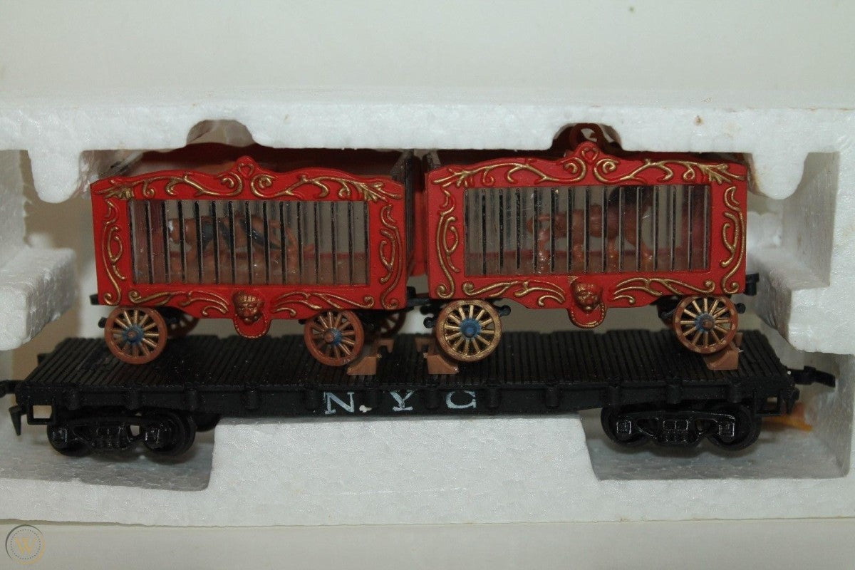 Life Like T-580 HO Circus Car with Animals – Trainz