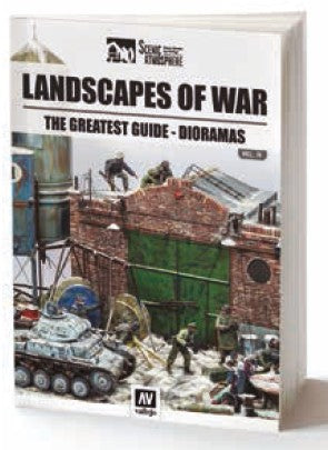 Vallejo Paint 75026 Landscapes of War The Greatest Guide -Dioramas Vol. 4 Book