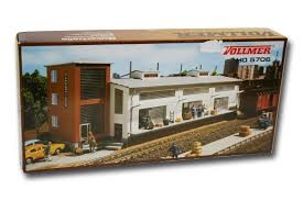 Vollmer 5706 HO Freight Warehouse Building Kit