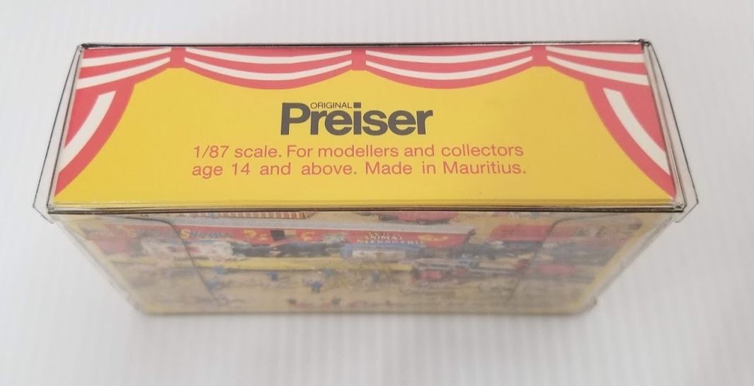 Preiser 22102 HO Great Circus Train AL G. Barnes Circus Wagon