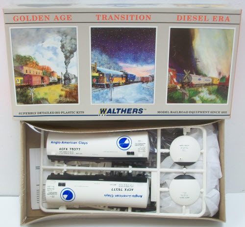 Walthers 75377 HO Scale AM Clays 40' Tank Car Kit