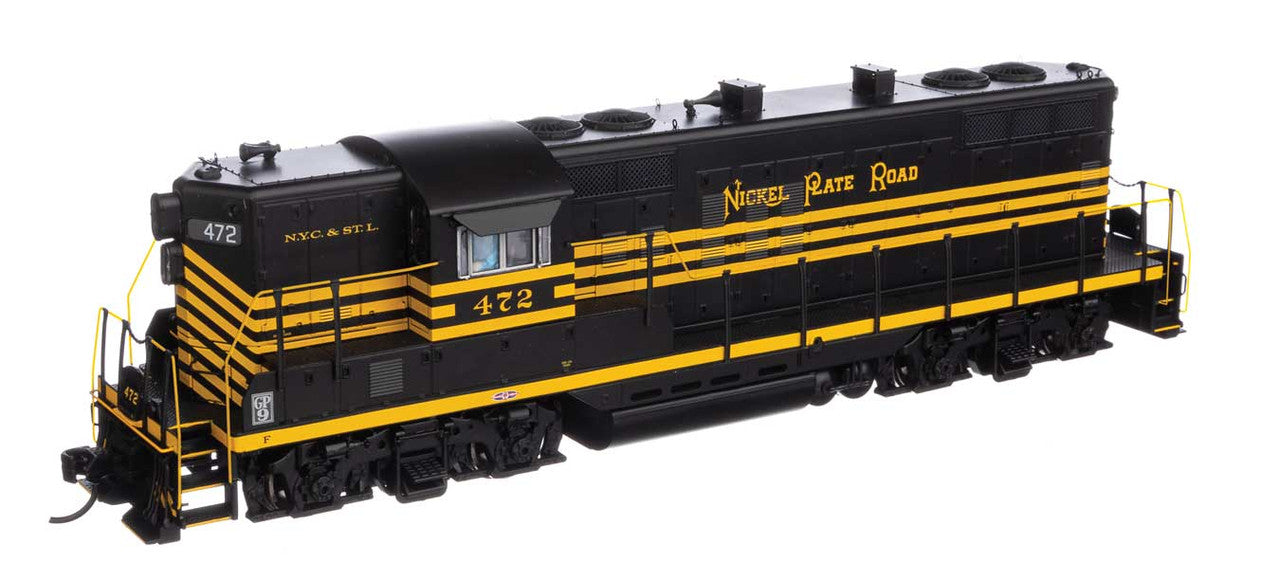 Walthers 920-42717 HO NKP EMD GP9 Phase II Diesel Locomotive Sound & DCC #472