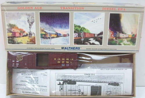 Walthers 932-4714 Waffle Boxcar Wisconsin Central Kit