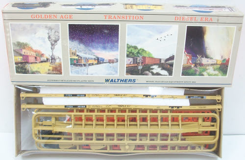 Walthers 932-4960 HO Scale TTEX Triple 57 F89 TOFC Flat Car Kit