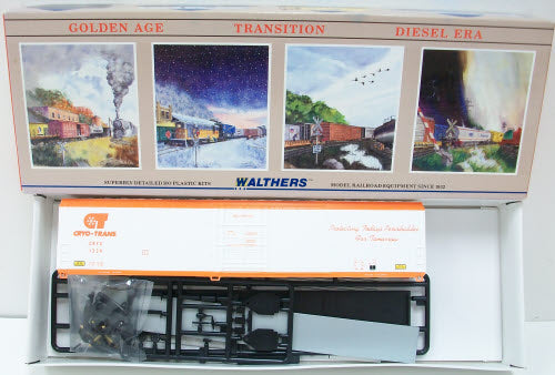 Walthers 932-5455 HO Cyro-trans 70' Cryogenic Reefer Kit #1331