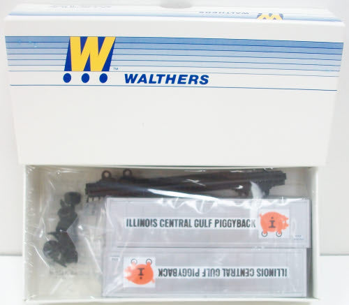 Walthers 933-1457 HO Illinois Central Gulf Piggyback 40' Van Trailer