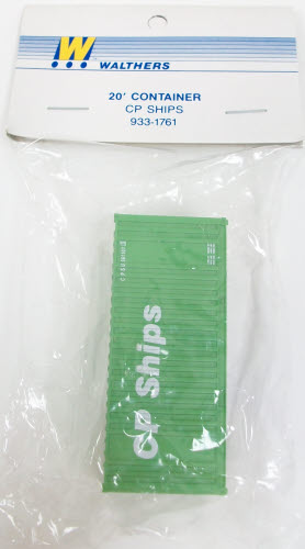 Walthers 933-1761 HO Scale CP Ships 20' Container