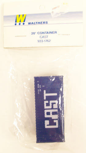 Walthers 933-1762 HO Scale CAST 20' Container