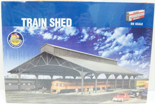 Walthers 933-2949 HO Scale Train Shed Cornerstone Series Building Kit