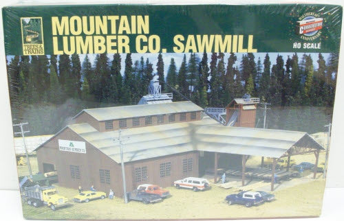 Walthers 933-3058 HO Mountain Lumber Company Sawmill Building Kit
