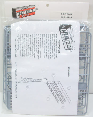 Walthers 933-3149 HO Belt Conveyor Kit (Pack of 3)