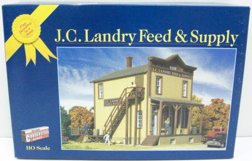Walthers 933-3619 HO JC Landry Feed & Supply Building Kit