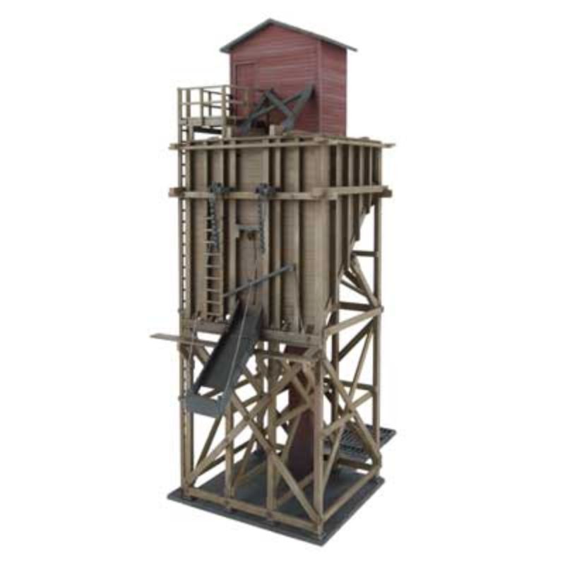 Walthers 933-4202 HO Scale CornerStone Small Wood Coaling Station Kit