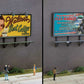 Walthers 949-4253 HO Wall-Mounted Billboard Kit (Pack of 3)
