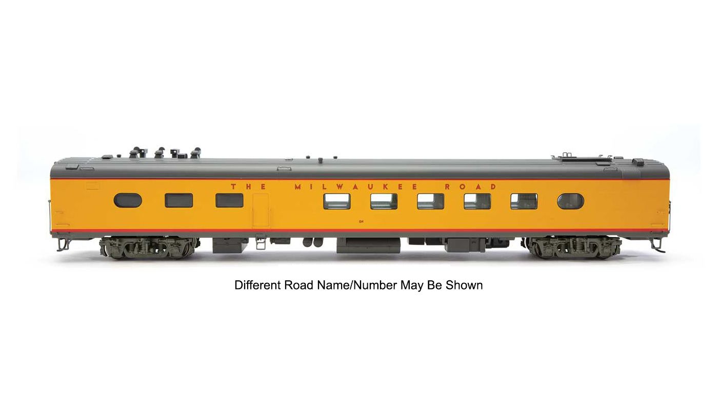 Walthers 920-9808 HO MILW City of San Francisco 85' 48-Seat Diner Car w/Decals