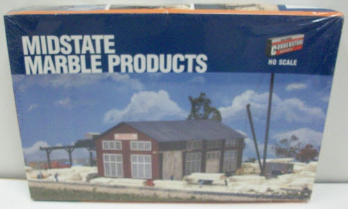Walthers 933-3073 HO Midstate Marble Products Structure Building Kit
