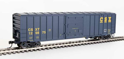 Walthers 910-1858 HO CSX Transportation RTR 50' ACF Exterior-Post Boxcar #129875