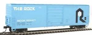 Walthers 910-1932 HO Rock Island 50' Evans Smooth-Side Boxcar #50447