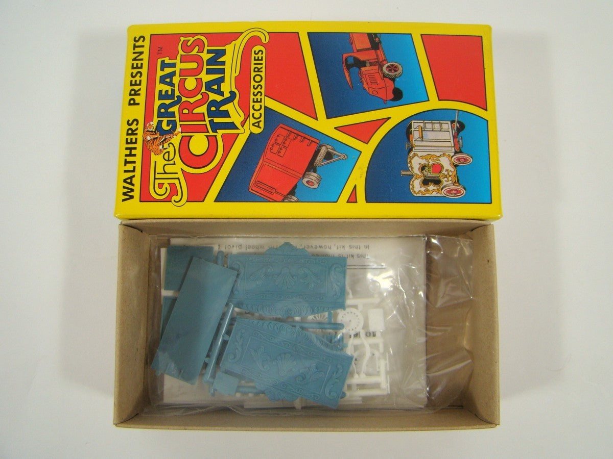 Walthers 764-7 HO "The Great Circus Train" Tableau Circus Wagon Plastic Kit