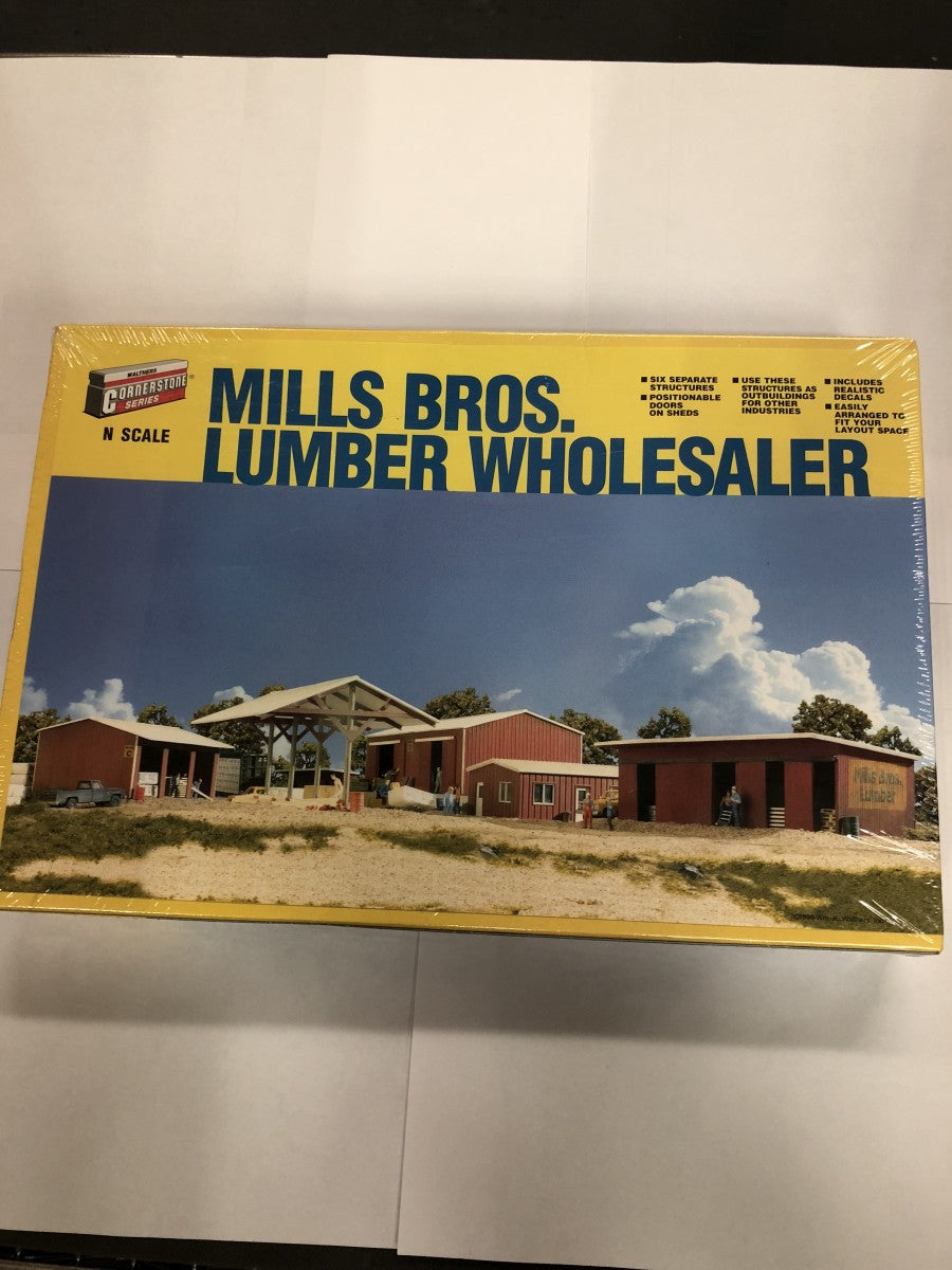 Walthers 933-3244 N Scale Mills Bros. Lumber Wholesaler Kit