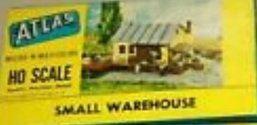 Atlas 714-98 HO Small Warehouse Building Kit