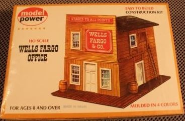 Model Power 402 HO Wells Fargo Office Building Kit