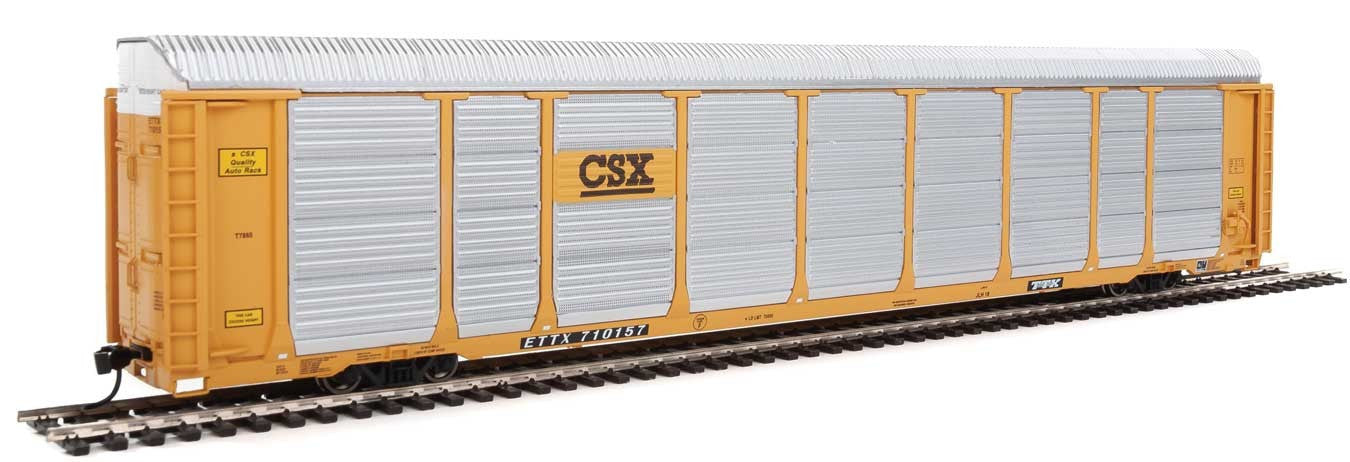 Walthers 920-101422 HO CSX Tri-Level Enclosed Auto Carrier #710157