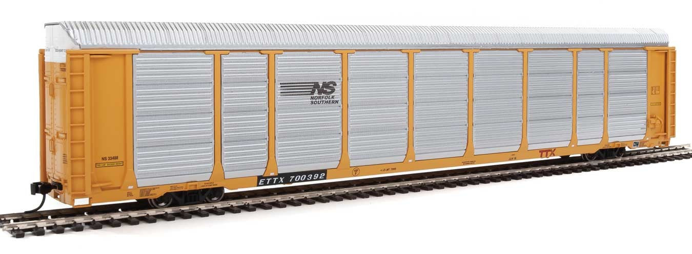 Walthers 920-101425 HO Norfolk Southern Tri-Level Enclosed Auto Carrier #700392