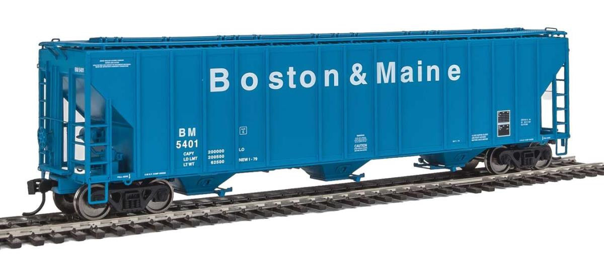 Walthers 920-106154 HO Boston & Maine 4780 Covered Hopper #5401