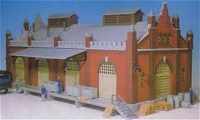 Kibri 9404 HO Scale Warehouse Building Kit
