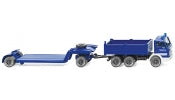 Wiking 069326 1:87 THW - Mercedes-Benz NG with Low Loader Trailer