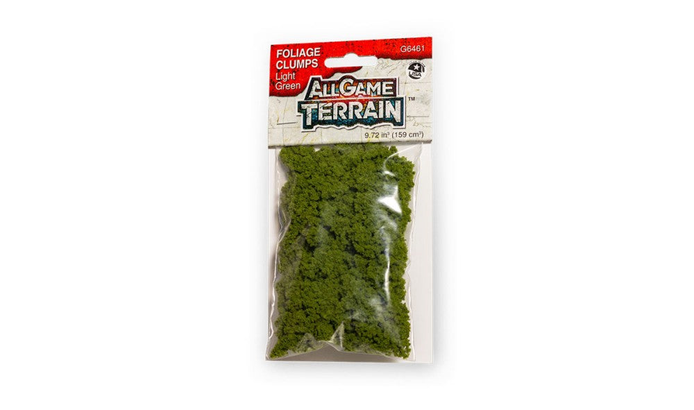 Woodland Scenics G6461 All Game Terrain Light Green Foliage Clumps