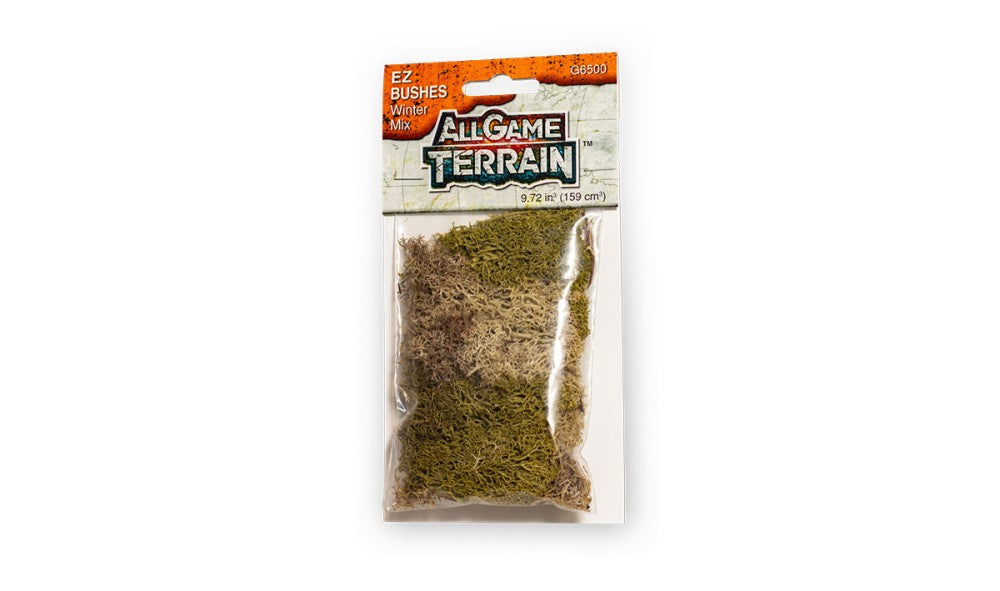 Woodland Scenics G6500 All Game Terrain Winter Mix EZ Bushes