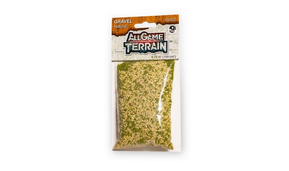 Woodland Scenics G6532 All Game Terrain Natural Gravel