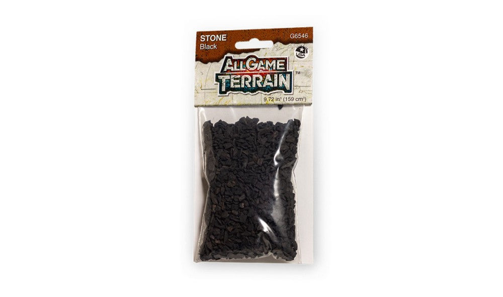 Woodland Scenics G6546 All Game Terrain Black Stone