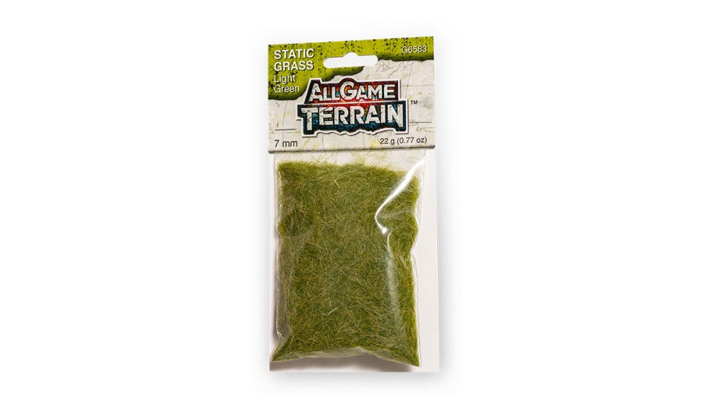 Woodland Scenics G6583 All Game Terrain 7mm Light Green Static Grass