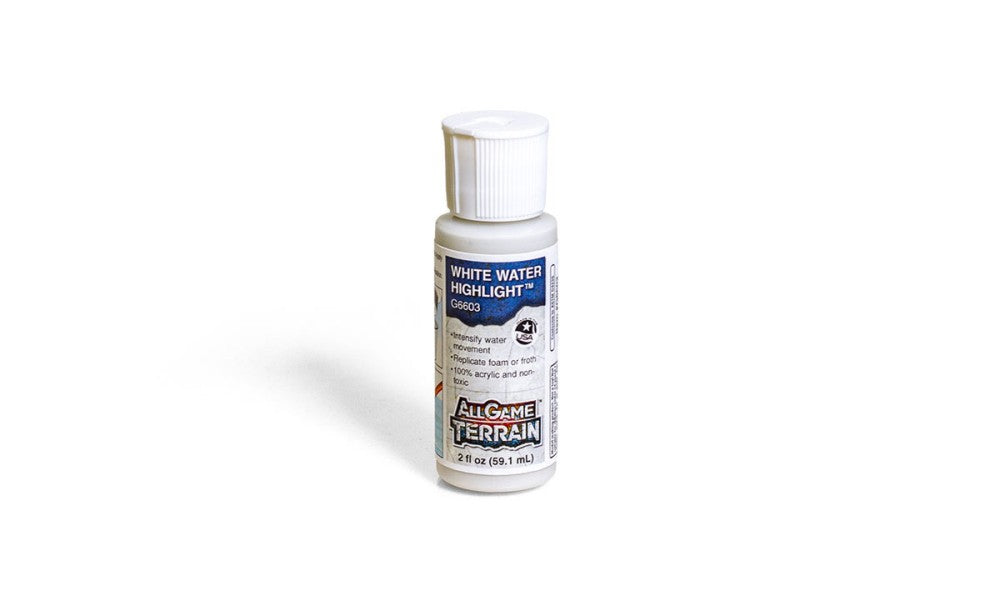 Woodland Scenics G6603 All Game Terrain White Water Highlight - 2 oz. Bottle