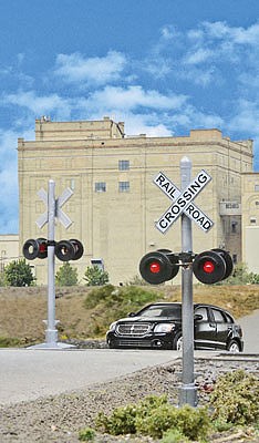 Walthers 949-4333 HO Working Signals Crossing Flashers (Pack of 2)