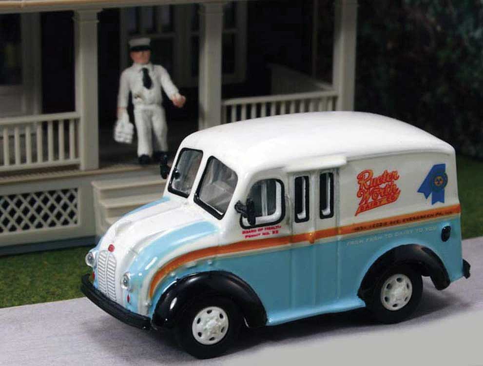 William Tell International Inc AHM87011 HO Rueter Worth - Divco Diecast Truck