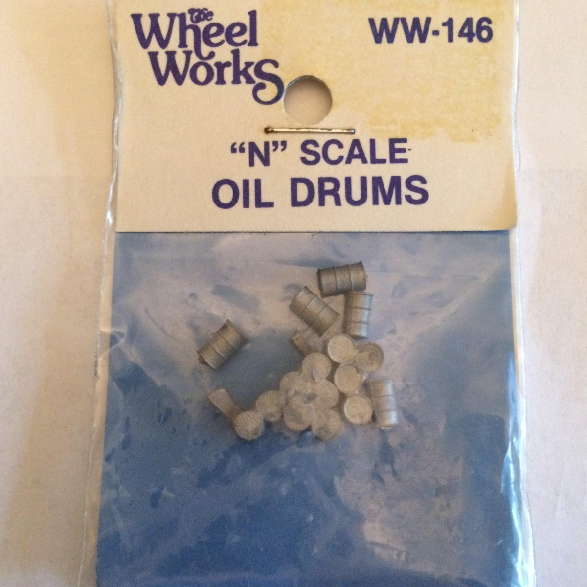 Wheel Works WW-146 N Metal Oil Drums (Pack of 16)
