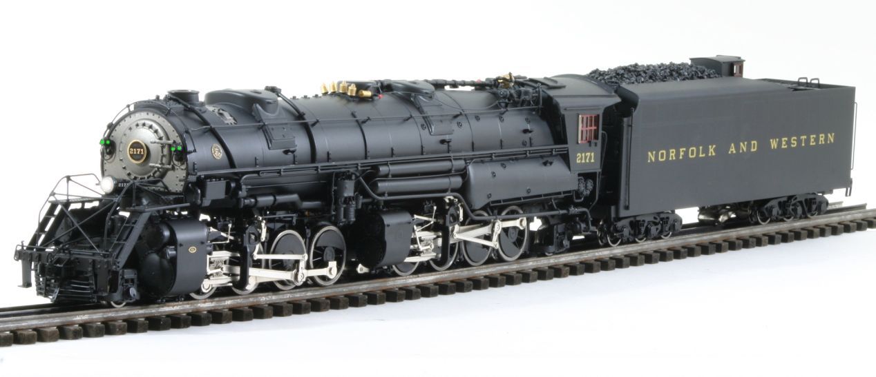 3rd Rail 3RY6 Sunset Mdl N&W Y-6a/Y-6b Steam Locomotive #2171