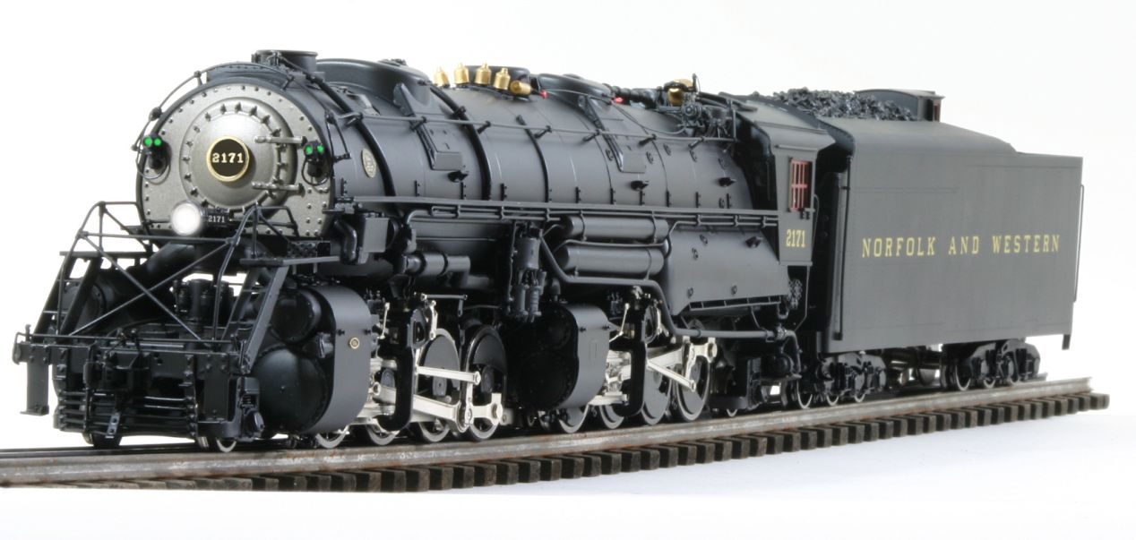 3rd Rail 3RY6 Sunset Mdl N&W Y-6a/Y-6b Steam Locomotive #2171